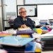 Peter Wolynes in his office